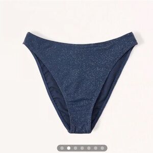 Blue Shimmer Bikini Bottoms